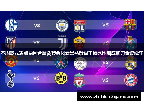 本周欧冠焦点两回合鏖战转会风云黑马晋级主场氛围加成助力奇迹诞生