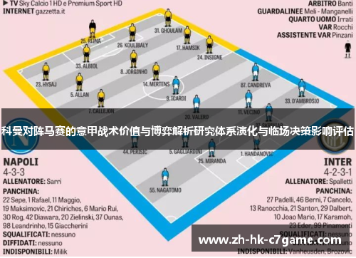 科曼对阵马赛的意甲战术价值与博弈解析研究体系演化与临场决策影响评估 科曼对阵马赛的意甲战术价值与博弈解析研究体系演化与临场决策影响评估